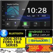 KENWOOD 04-16 FORD CARPLAY ANDROID AUTO CAR RADIO STEREO USB BLUETOOTH OPT XM