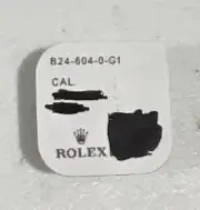 ROLEX GENUINE CROWN 24-604-0 FACTORY SEALED NEW WATCH PART
