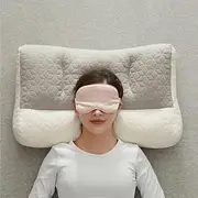 Orthopedic Deep Sleep Pillow, 2025 Upgraded Sleep Apnea Pillow, Sleep Apnea Pillows Ergonomic Pillows for Neck and Shoulder, Side Back Stomach Sleepers (Gray)