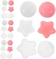 MUSISALY Bright Plastic 100pcs Ball Pit Toys for Boys and Girls Sensory Stimulation