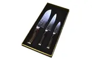 SHUN PREMIER SANTOKU 3 PIECE KNIFE SET - GIFT BOXED