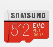 Samsung EVO Micro SD Memory Card 512GB for Galaxy Note20 Ultra 5G, S20, S10, S9