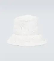 [Comme des Garcons Shirt] Comme des Garçons Shirt Crochet bucket hat One Size white