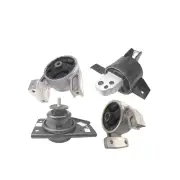 Musashinok Full Engine Mount Kit for Kia Rio JB 1.4L 1.6L 4Cyl 05-11 AT MT