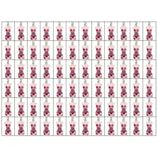 [Jean Paul Gaultier] 香水瓶貼花郵票產品打印 [SHOP 僅接受 10 張 A4 及以上