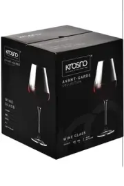 Krosno Classic Red Wine Glasses Set of 4 pieces, 4 Count (Pack 1),