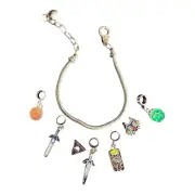 Nintendo Video Game Legend Of Zelda Charm Bracelet