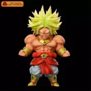 Anime Dragon Ball Z Super Saiyan Broly Broli Muscle PVC Figure Statue Toy Gift