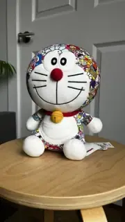 (1) TAKASHI MURAKAMI X DORAEMON UNIQLO PLUSH BRAND NEW WITH TAGS SNOOPY KAWS