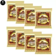 8 SETS Ernie Ball Acoustic Guitar Strings 13-56 Earthwood MEDIUM 80/20 Bronze
