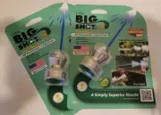Little Big Shot Super Nozzle Aluminum/Lead Free! 2Pack Sweep/Spray/Pin Point