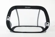 PASS 5x3 Ft Black Portable Soccer Goal SET with Carry Case. EZ FOLD+QUICK SETUP