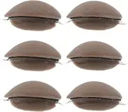 Practice Eyelids for Mannequin Heads, 6pcs Removable Realistic Eyelids with Eyelashes Mannequin Head Eyelids for Eyelash Training Practice Makeups