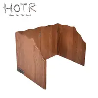 在飛比找誠品線上優惠-【HOTR】遮 擋風板戶外爐具加厚實木遮/折疊卡式爐防風板/