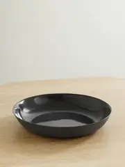 [Mud Australia] Mud Australia - + Net Sustain Pebble Large Porcelain Bowl - Charcoal - One size One size Gray
