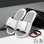 JORDAN BREAK SLIDE 拖鞋海綿黑色男士涼鞋 SELIPAR VELCRO AE5U