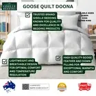 Quilt Doona Duvet Queen Super King 800GSM Goose Feathers Down Summer/Winter AU