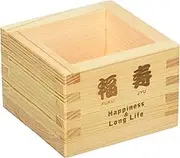 Yamako FUKUJYU 88401 Hinoki Fukumasa 1 Cup, Natural