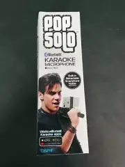 PopSolo Bluetooth smartphone Karaoke Microphone & Speaker W/ Retractable holder