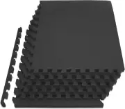 Extra Thick Puzzle Exercise Mat, EVA Foam Interlocking Tiles for Protective, Cus