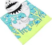 Totority Cartoon Boys and Girls Bathing Towel Cape Quick Dry Soft Fabric Bath Towel Poncho Hooded Bathrobe for Toddlers