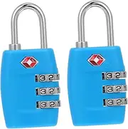WOFASHPURET Travel Luggage Padlock Password Metal Combination Lock for Safe Storage Easy to Set Locks