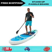 Inflatable Paddle Board 10ft Adult Stand Up With Backpack Fun Water Stylish NEW!