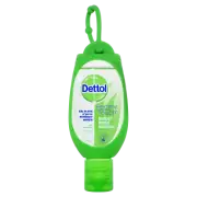 Dettol Instant Hand Sanitiser Refresh Green Clip 50mL - Aloe Vera Sanitizer