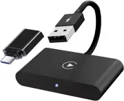 Wireless Carplay Adapter 2024 Upgrade Apple Carplay,Wireless Carplay USB Dongle,