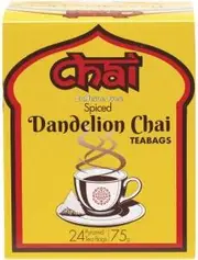 Chai Tea Spiced Dandelion Chai Tea Bags 24pk