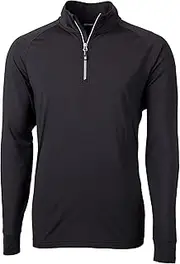 [Cutter & Buck] Men's Adapt Eco Knit Stretch Recycled Quarter Zip Pullover Jacket