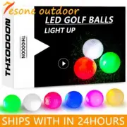 LED Golf Balls For Night Glow In The Dark Golf Ball Super Bright Six Color For Y