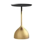 Small Side Table Simple Bedside Tabletop for Bathroom NightStand Small Space