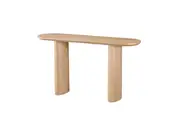 Raimon Furniture Bexley Classic Wooden Veneer Hallway Console Hall Table Natural