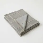Pilbeam Living Columbus Throw Dusty Blue/Taupe
