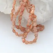 Sunstone Beads Oval Shape Small*NewWorldGems
