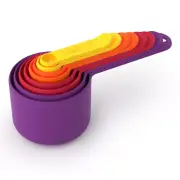 NEW Joseph Joseph Nest Measuring Cup Rainbow Set 8pce