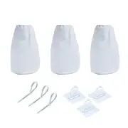 3Pack Dryer Vent Lint Bags, Lint Traps for Indoor Outdoor Dryer Vents, Lint8714