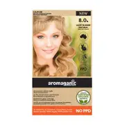 Aromaganic Light Blonde Hair Dye (8N), Organic, Each