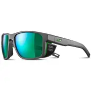 Julbo Shield Spectron 3 Sport Sunglasses - Matte Grey/Green