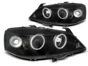 Projecteur Phares for Opel ASTRA G 97-04 Angel Eyes CCFL Noir Livraison Gratuit