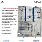 German 17-Piece Oral Dental Surgery Kit – Extracting Elevators & Forceps