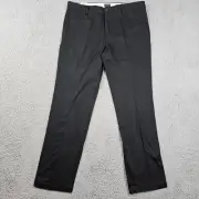 Dockers Easy Khaki Pants Mens 36x31* Black Slim Fit Golf Performance Stretch