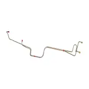 1970 Ford Mustang Transmission Cooler Lines w/351C FMX 2 Piece Set-ZTC7001SS (for: Ford)