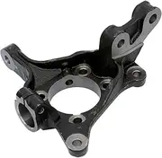 Front Left Steering Knuckle for Subaru Forester 2009-2014, Impreza 2008-2014, Outback 2005-2014, Legacy 2005-2014, XV Crosstrek 2013-2014, WRX STI 2013-2014, WRX 2012-2014, Left Side, Black
