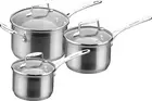 Scanpan Impact 3-Piece Saucepan Set 19.0X46.5X28.0 Centimeters Silver