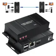 HDMI KVM Extender up to 50M 4K 60Hz HDMI KVM Extender HDMI Extender with USB KVM