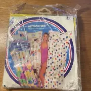 Vintage 1994 Intex The Wet Set Action Mat Pool Float Style 59711 72”x27 NOS