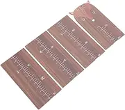 SUPVOX 1Set Wooden Height Chart for Whimsical Growth Measurement Decor for Durable Wall Mounted Design for Tracking Height Changes Over