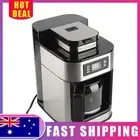 Automatic 8-Cup Coffee Machine with 24-Hour Timer and Grinder